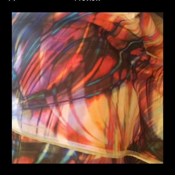 NWOT Stunning “Watercolor” Camila Tree Dress Sz M - Picture 8 of 16